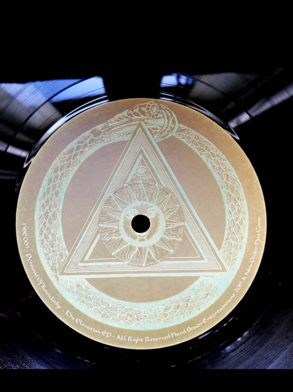 ( HBE 009 ) PYRAMID OF KNOWLEDGE - The Elevation ( 12" ) Hard Beach Entertainment